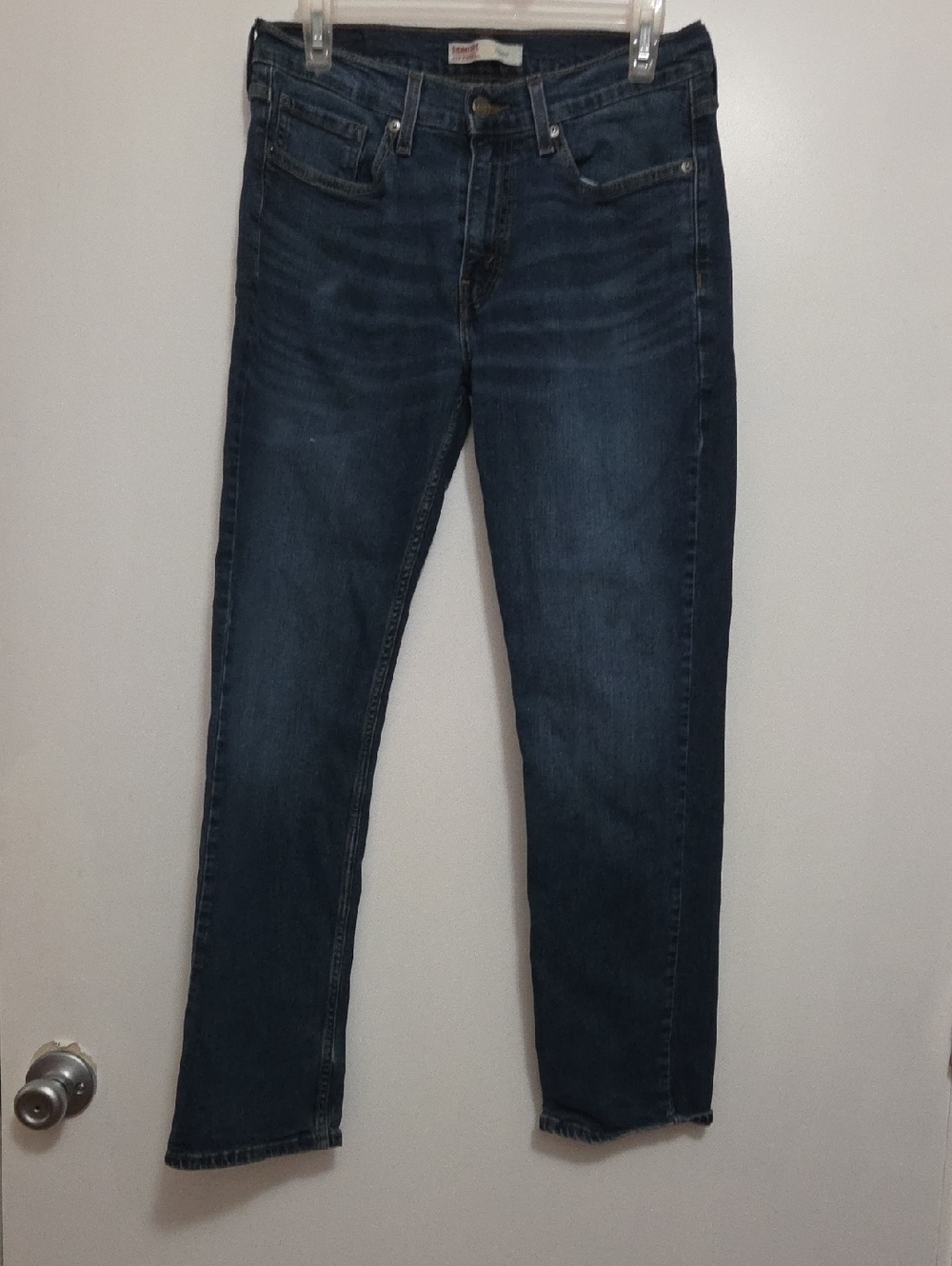 Signature by Levi Strauss Dark Indigo Straight Jeans 30x30